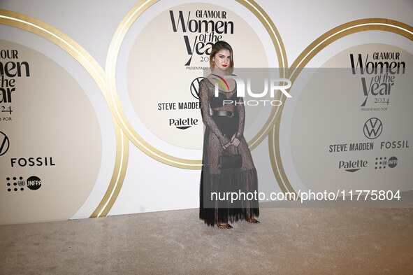 Marietta Rojas attends the red carpet for Glamour Women of The Year 2024 at the Four Seasons Hotel in Mexico City, Mexico, on November 13, 2...