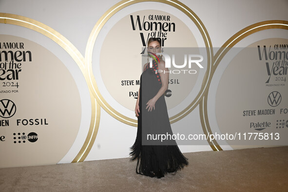 Mariana Torres attends the red carpet for Glamour Women of The Year 2024 at the Four Seasons Hotel in Mexico City, Mexico, on November 13, 2...