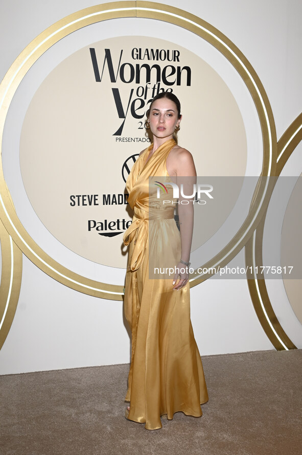 Belen Soto attends the red carpet for Glamour Women of The Year 2024 at the Four Seasons Hotel in Mexico City, Mexico, on November 13, 2024....