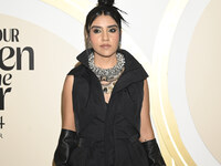 Karen Velazquez Espinosa attends the red carpet for Glamour Women of The Year 2024 at the Four Seasons Hotel in Mexico City, Mexico, on Nove...