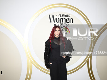 Dulce Maria Espinosa attends the red carpet for Glamour Women of The Year 2024 at the Four Seasons Hotel in Mexico City, Mexico, on November...