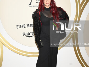 Dulce Maria Espinosa attends the red carpet for Glamour Women of The Year 2024 at the Four Seasons Hotel in Mexico City, Mexico, on November...