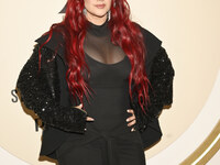 Dulce Maria Espinosa attends the red carpet for Glamour Women of The Year 2024 at the Four Seasons Hotel in Mexico City, Mexico, on November...