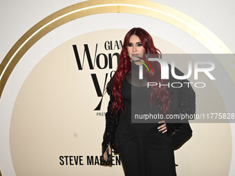 Dulce Maria Espinosa attends the red carpet for Glamour Women of The Year 2024 at the Four Seasons Hotel in Mexico City, Mexico, on November...