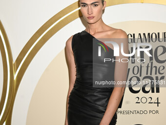 Mina Serrano attends the red carpet for Glamour Women of The Year 2024 at the Four Seasons Hotel in Mexico City, Mexico, on November 13, 202...