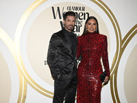 Isaac Moreno and Galilea Montijo attend the red carpet for Glamour Women of The Year 2024 at the Four Seasons Hotel in Mexico City, Mexico,...