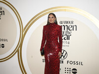 Galilea Montijo attends the red carpet for Glamour Women of The Year 2024 at the Four Seasons Hotel in Mexico City, Mexico, on November 13,...