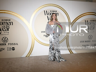 Lourdes Mota attends the red carpet for Glamour Women of The Year 2024 at the Four Seasons Hotel in Mexico City, Mexico, on November 13, 202...