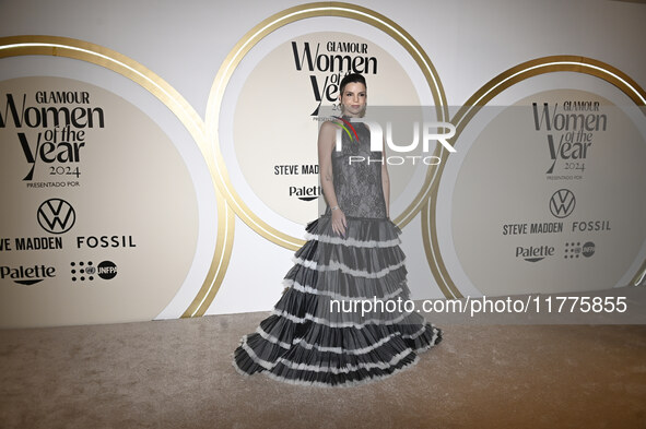 Pia Martinez attends the red carpet for Glamour Women of The Year 2024 at the Four Seasons Hotel in Mexico City, Mexico, on November 13, 202...