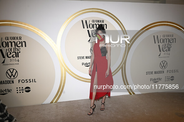 Daniela Spalla attends the red carpet for Glamour Women of The Year 2024 at the Four Seasons Hotel in Mexico City, Mexico, on November 13, 2...