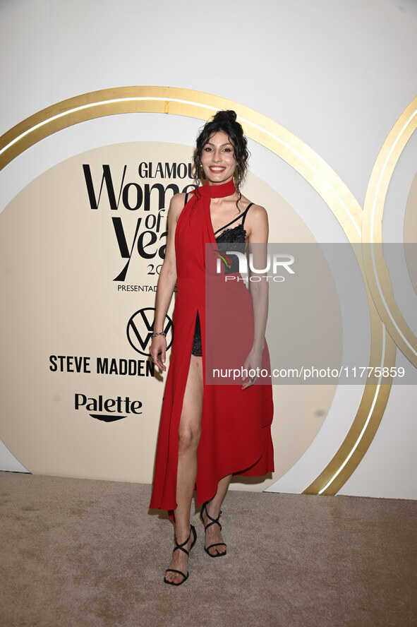 Daniela Spalla attends the red carpet for Glamour Women of The Year 2024 at the Four Seasons Hotel in Mexico City, Mexico, on November 13, 2...