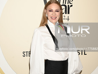 Daniela Magun attends the red carpet for Glamour Women of The Year 2024 at the Mexico City Four Seasons Hotel in Mexico City, Mexico, on Nov...