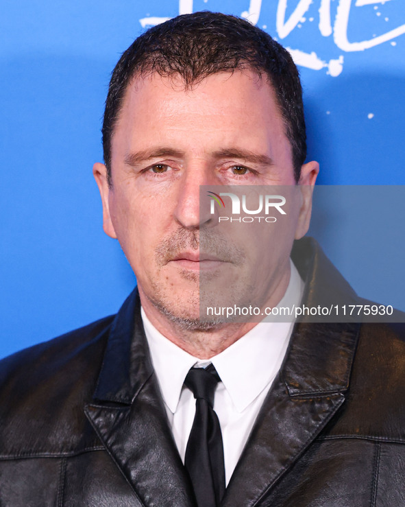 Atticus Ross arrives at the Los Angeles Premiere Of A24's 'Queer' held at the Directors Guild of America Theater Complex on November 13, 202...