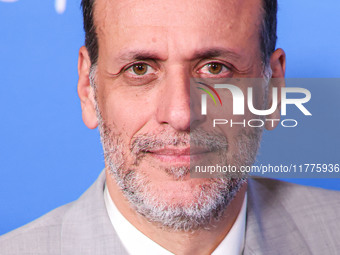 Luca Guadagnino arrives at the Los Angeles Premiere Of A24's 'Queer' held at the Directors Guild of America Theater Complex on November 13,...