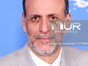 Luca Guadagnino arrives at the Los Angeles Premiere Of A24's 'Queer' held at the Directors Guild of America Theater Complex on November 13,...