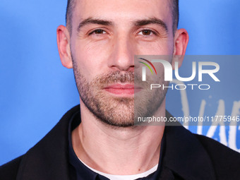 Stefano Baisi arrives at the Los Angeles Premiere Of A24's 'Queer' held at the Directors Guild of America Theater Complex on November 13, 20...