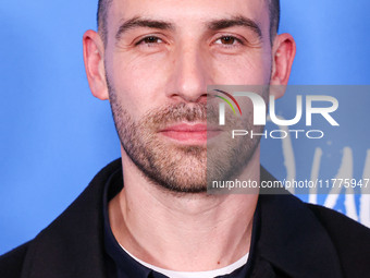 Stefano Baisi arrives at the Los Angeles Premiere Of A24's 'Queer' held at the Directors Guild of America Theater Complex on November 13, 20...