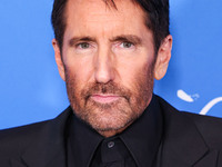 Trent Reznor arrives at the Los Angeles Premiere Of A24's 'Queer' held at the Directors Guild of America Theater Complex on November 13, 202...