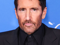 Trent Reznor arrives at the Los Angeles Premiere Of A24's 'Queer' held at the Directors Guild of America Theater Complex on November 13, 202...