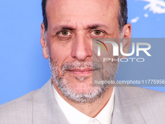 Luca Guadagnino arrives at the Los Angeles Premiere Of A24's 'Queer' held at the Directors Guild of America Theater Complex on November 13,...