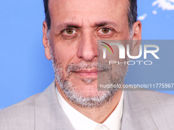 Luca Guadagnino arrives at the Los Angeles Premiere Of A24's 'Queer' held at the Directors Guild of America Theater Complex on November 13,...