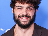 Noah Centineo arrives at the Los Angeles Premiere Of A24's 'Queer' held at the Directors Guild of America Theater Complex on November 13, 20...