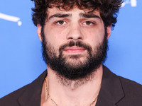 Noah Centineo arrives at the Los Angeles Premiere Of A24's 'Queer' held at the Directors Guild of America Theater Complex on November 13, 20...