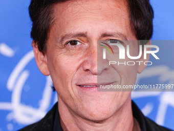 Clifton Collins Jr. arrives at the Los Angeles Premiere Of A24's 'Queer' held at the Directors Guild of America Theater Complex on November...