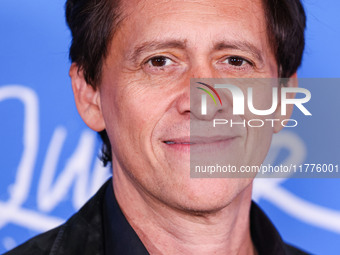 Clifton Collins Jr. arrives at the Los Angeles Premiere Of A24's 'Queer' held at the Directors Guild of America Theater Complex on November...