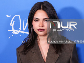 Ariana Greenblatt arrives at the Los Angeles Premiere Of A24's 'Queer' held at the Directors Guild of America Theater Complex on November 13...