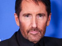 Trent Reznor arrives at the Los Angeles Premiere Of A24's 'Queer' held at the Directors Guild of America Theater Complex on November 13, 202...