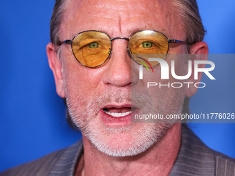 Daniel Craig arrives at the Los Angeles Premiere Of A24's 'Queer' held at the Directors Guild of America Theater Complex on November 13, 202...