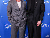 Daniel Craig and Drew Starkey arrive at the Los Angeles Premiere Of A24's 'Queer' held at the Directors Guild of America Theater Complex on...