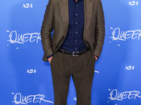 Simon Rex arrives at the Los Angeles Premiere Of A24's 'Queer' held at the Directors Guild of America Theater Complex on November 13, 2024 i...