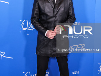 Atticus Ross arrives at the Los Angeles Premiere Of A24's 'Queer' held at the Directors Guild of America Theater Complex on November 13, 202...