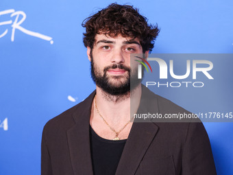 Noah Centineo arrives at the Los Angeles Premiere Of A24's 'Queer' held at the Directors Guild of America Theater Complex on November 13, 20...