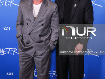 Daniel Craig and Drew Starkey arrive at the Los Angeles Premiere Of A24's 'Queer' held at the Directors Guild of America Theater Complex on...