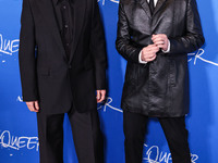 Trent Reznor and Atticus Ross arrive at the Los Angeles Premiere Of A24's 'Queer' held at the Directors Guild of America Theater Complex on...