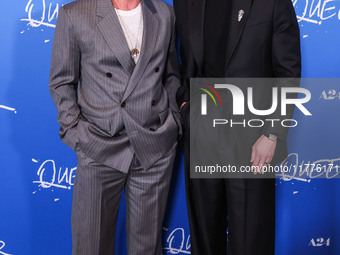 Daniel Craig and Drew Starkey arrive at the Los Angeles Premiere Of A24's 'Queer' held at the Directors Guild of America Theater Complex on...