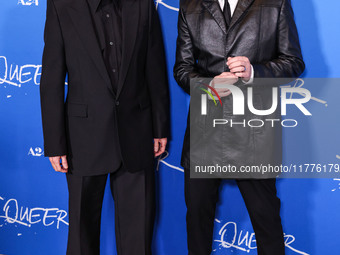 Trent Reznor and Atticus Ross arrive at the Los Angeles Premiere Of A24's 'Queer' held at the Directors Guild of America Theater Complex on...