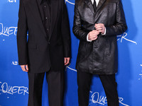 Trent Reznor and Atticus Ross arrive at the Los Angeles Premiere Of A24's 'Queer' held at the Directors Guild of America Theater Complex on...