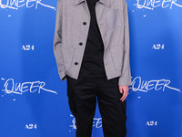 Justin Kuritzkes arrives at the Los Angeles Premiere Of A24's 'Queer' held at the Directors Guild of America Theater Complex on November 13,...