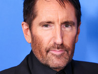 Trent Reznor arrives at the Los Angeles Premiere Of A24's 'Queer' held at the Directors Guild of America Theater Complex on November 13, 202...