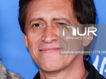 Clifton Collins Jr. arrives at the Los Angeles Premiere Of A24's 'Queer' held at the Directors Guild of America Theater Complex on November...