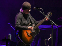 Badly Drawn Boy performs live at the Royal Albert Hall in London, United Kingdom, on November 11, 2024. (