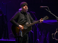 Badly Drawn Boy performs live at the Royal Albert Hall in London, United Kingdom, on November 11, 2024. (