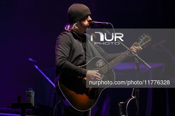 Badly Drawn Boy performs live at the Royal Albert Hall in London, United Kingdom, on November 11, 2024. 