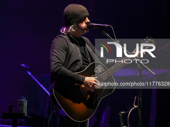 Badly Drawn Boy performs live at the Royal Albert Hall in London, United Kingdom, on November 11, 2024. (