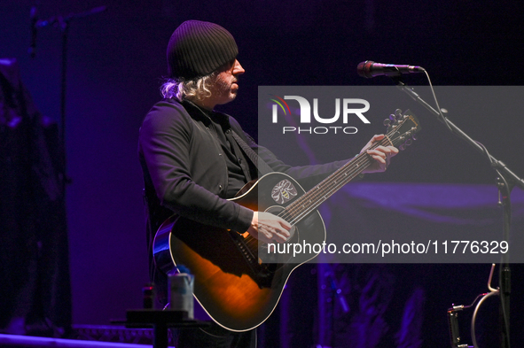 Badly Drawn Boy performs live at the Royal Albert Hall in London, United Kingdom, on November 11, 2024. 