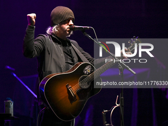 Badly Drawn Boy performs live at the Royal Albert Hall in London, United Kingdom, on November 11, 2024. (